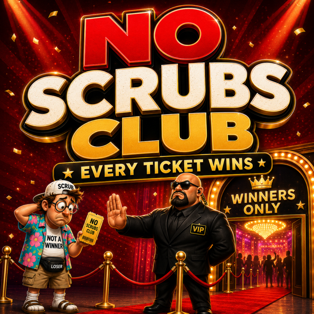 No Scrubs Club - EVERY TICKET WINS!