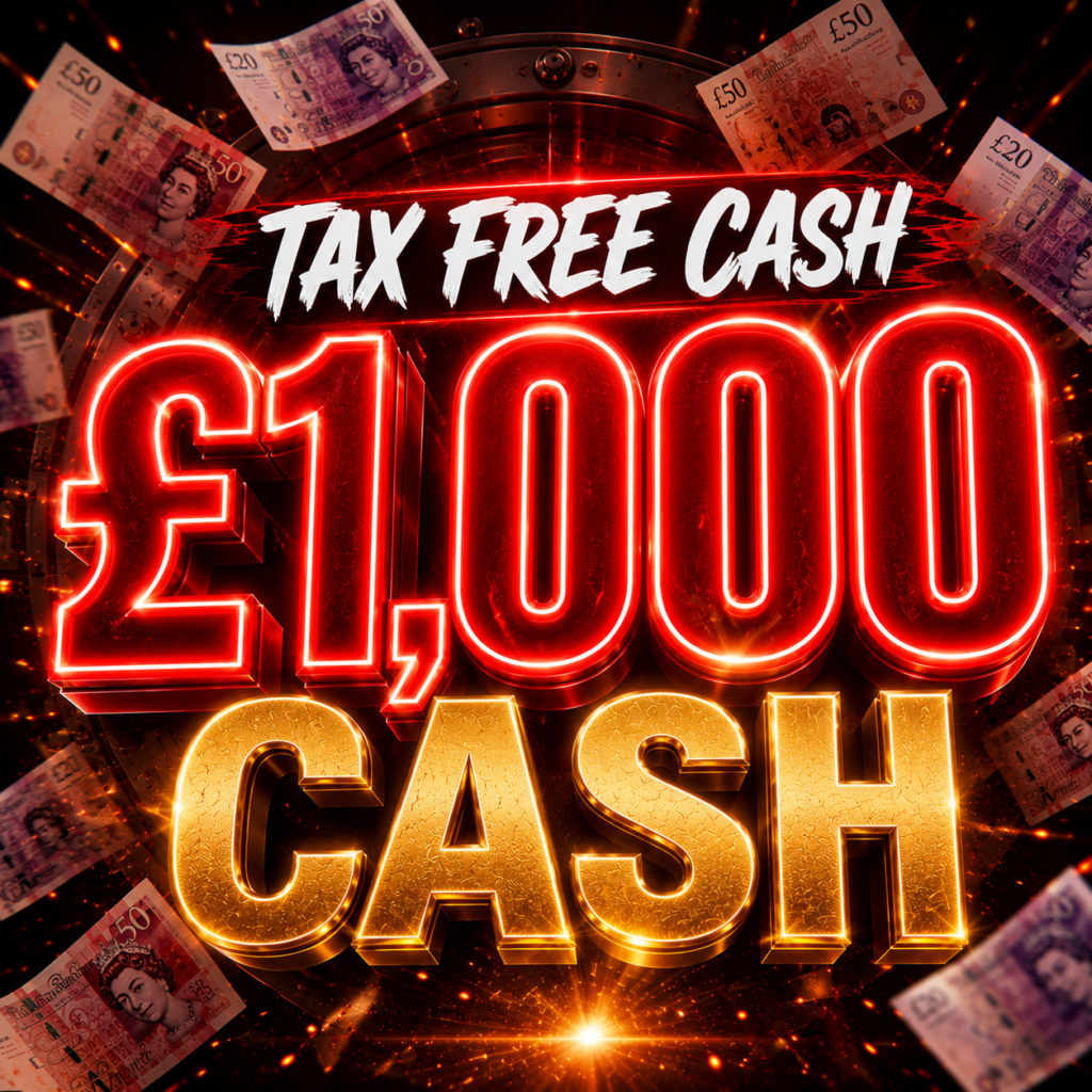 £1000 Tax Free Cash